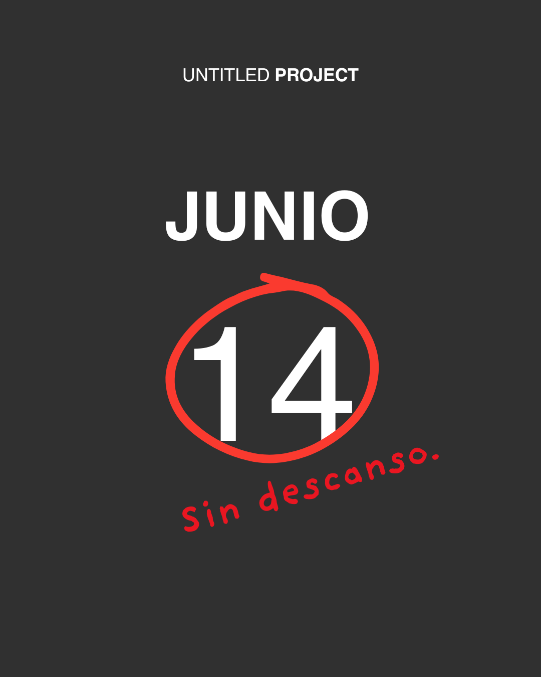 SIN DESCANSO Vol. 1